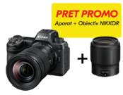 Pachet Nikon Z6III kit 24-120mm + obiectiv Z 50mm f/1.8 S NIKKOR 