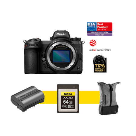 Nikon Z6 II body + card 64GB XQD + acumulator EN-EL15c + rucsac Nikon