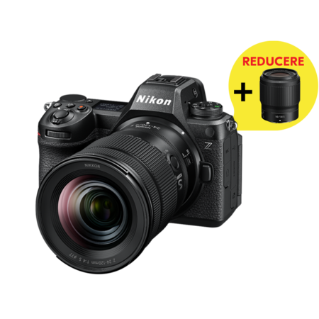 Pachet Nikon Z6III kit 24-120mm + obiectiv Z 50mm f/1.8 S NIKKOR 