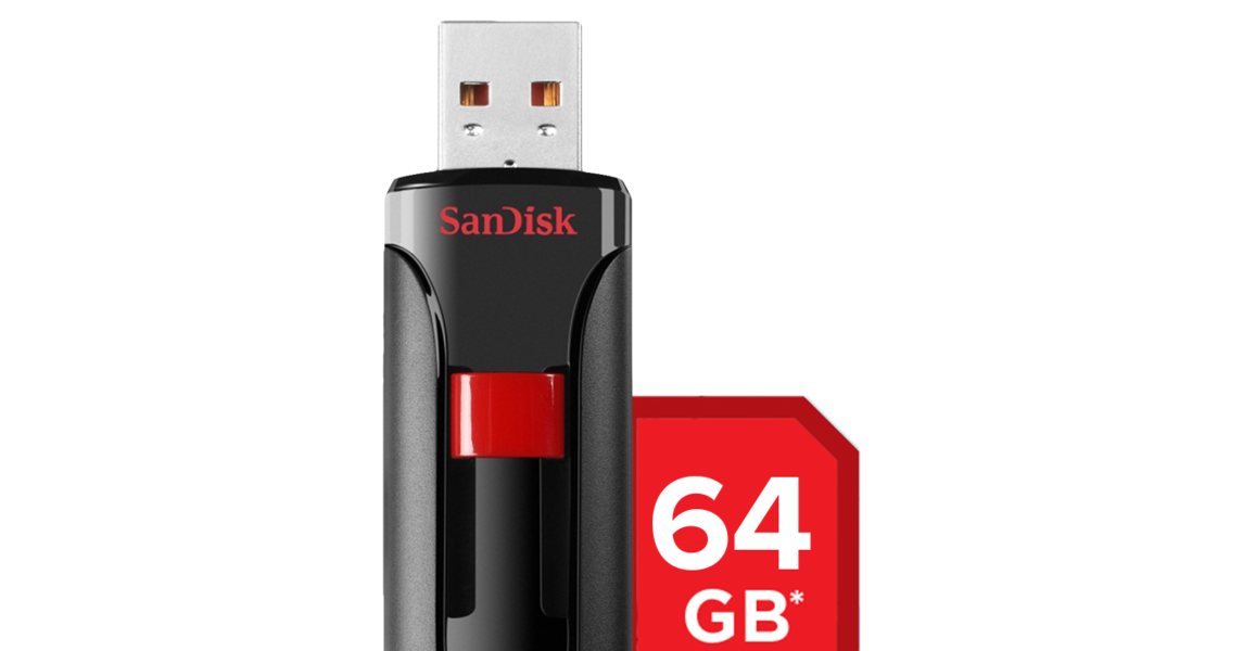 64GB USB 2.0 Cruzer Glide