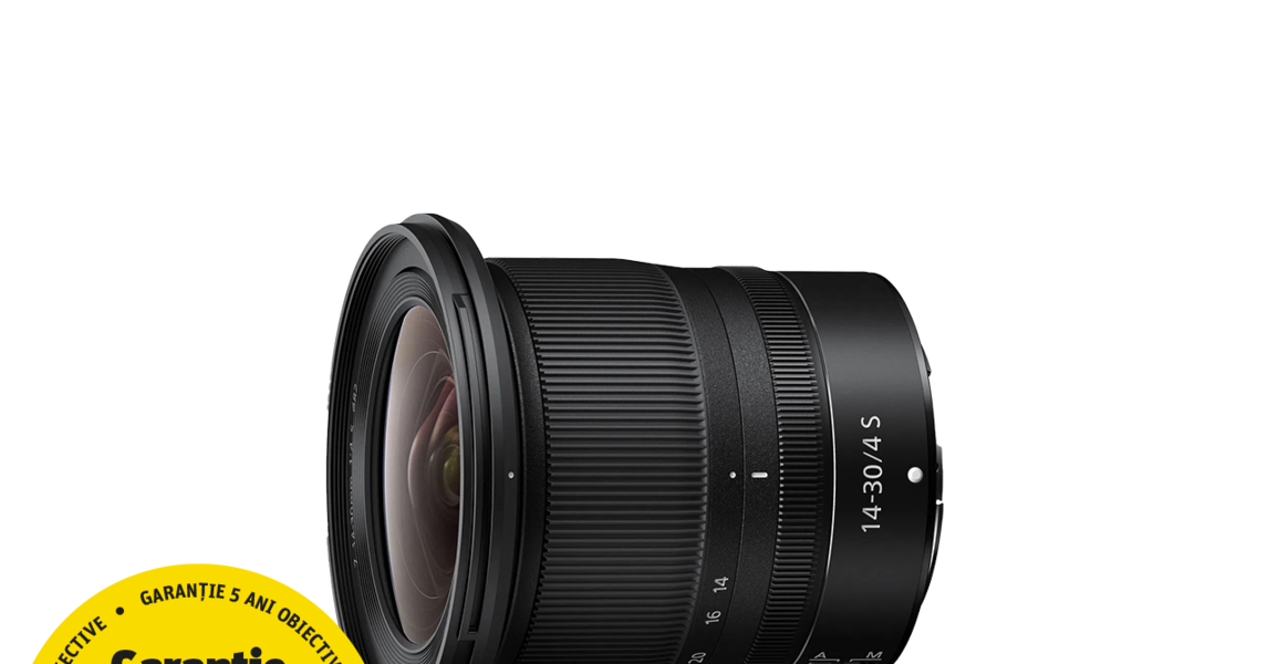 Obiectiv foto mirrorless Nikon Z 14-30mm f/4 S NIKKOR - Yellow Store