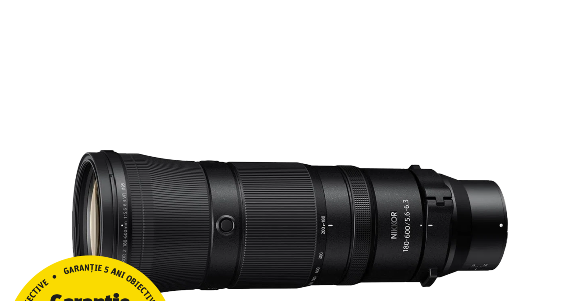 Obiectiv foto mirrorless Nikon Z 600mm f/6.3 VR S NIKKOR - Yellow Store