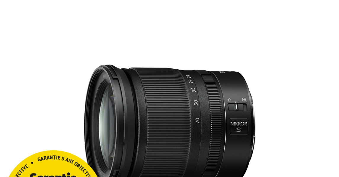 Obiectiv foto mirrorless Nikon Z 24-70mm f/4 S NIKKOR - Yellow Store