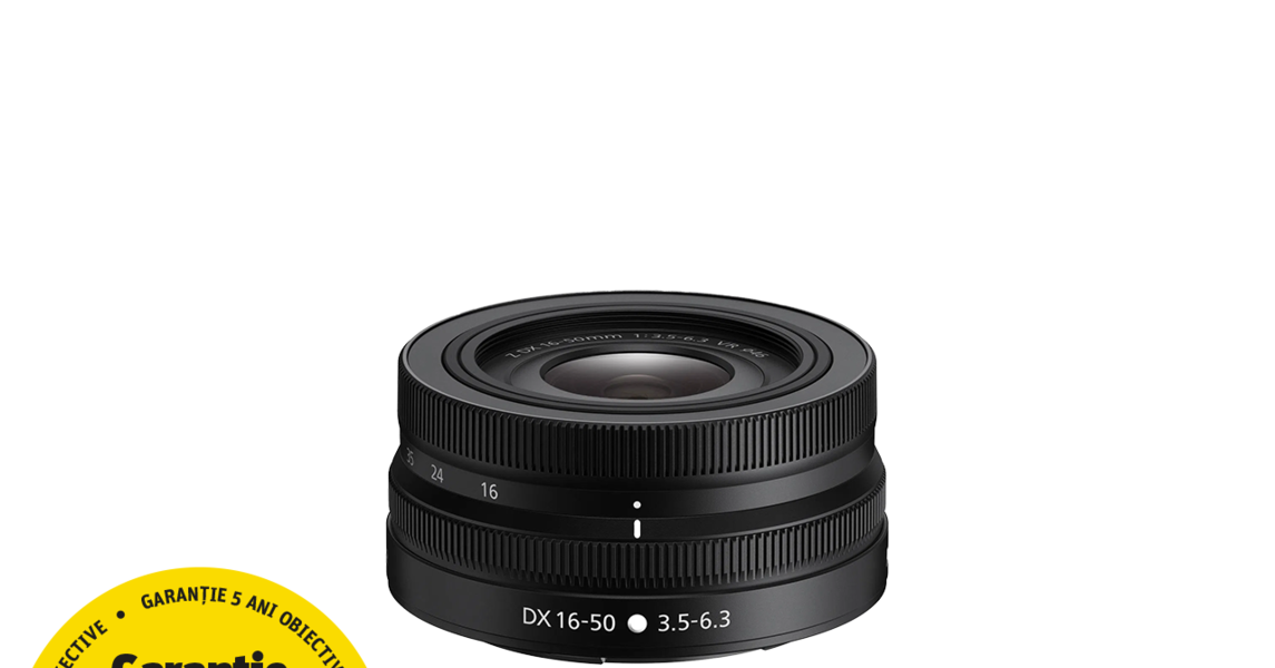 Obiectiv foto mirrorless Nikon Z DX 16-50mm f/3.5-6.3 VR NIKKOR - Yellow Store