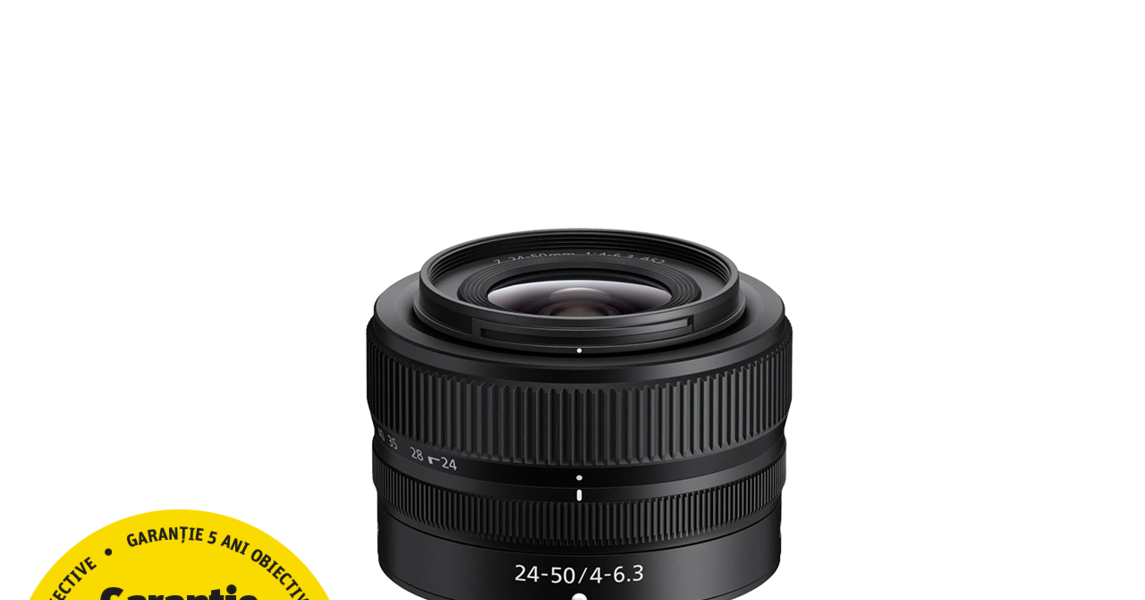 Obiectiv foto mirrorless Nikon Z 24-50mm f/4-6.3 NIKKOR - Yellow Store