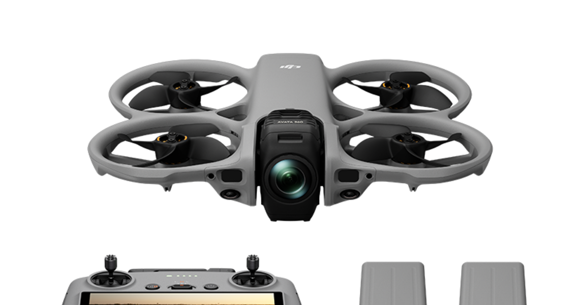 DJI Avata 360 - dronă FPV 8K 360° Fly More Combo (RC 2) | Yellow Store