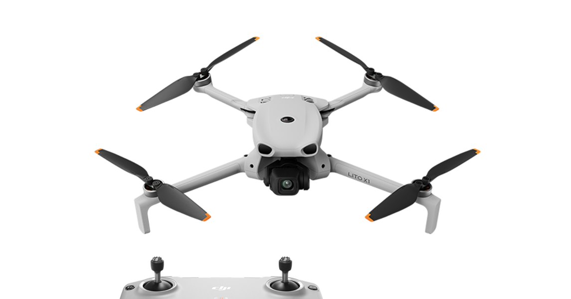 DJI Lito X1 (RC-N3) - Dronă Compactă 4K 60fps | Yellow Store