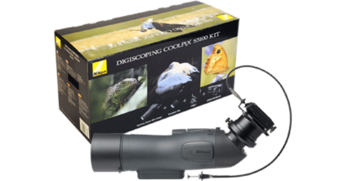 Lunete Vanatoare > Nikon Digiscoping Kit + S5100