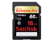 SanDisk 16GB SDHC ExtremePro CLS10 95MB/s UHS-I 