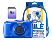 Nikon COOLPIX WATERPROOF S33 backpack kit (blue) 