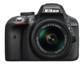 Nikon D3300 Kit AF-P 18-55mm VR (black)  0