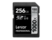 Lexar 256GB SDXC CLS10 UHS-II 150MB/s citire, 90MB/s scriere