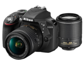 Nikon D3300 Dual Zoom Kit (AF-P 18-55 VR + 55-200 VR II) 