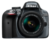 Nikon D3300 Kit AF-P 18-55mm VR (grey)  0