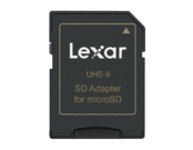 Lexar 32GB mSDHC/XC UHS-II 1800x reader&adaptor CLS10 U3  2