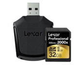 Lexar 32GB SDHC CLS10 UHS-II 300MB/s citire, 260MB/s scriere + reader   