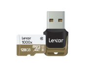 Lexar 128GB mSDXC CLS10 UH-II 150MB/s + reader