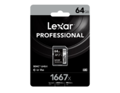 Lexar 64GB SDXC CLS10 UHS-II 250MB/s citire, 90MB/s scriere 2