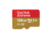 SanDisk Extreme microSDXC 128GB + SD Adapter 160MB/s A2  1