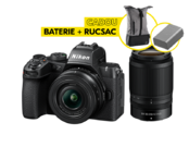 Nikon Z50II Aparat Foto Mirrorless Dual Zoom Kit (16-50mm VR + 50-250mm VR)   
