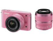  Nikon 1 J1 DualKit 10-30mm + 30-110mm VR (pink)