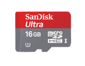 SanDisk Ultra MicroSDHC 16GB CLS10 UHS-I 30MB/s + Adaptor SD 0