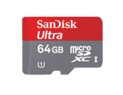 SanDisk Ultra MicroSDXC 64GB CLS10 UHS-I 30MB/S + adaptor SD