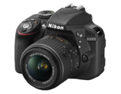 Nikon D3300 kit 18-55mm VR II (black)  2