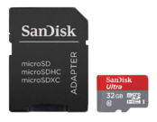 SanDisk Ultra Android MicroSDHC 32GB CLS10 UHS-I 30MB/s + adaptor SD