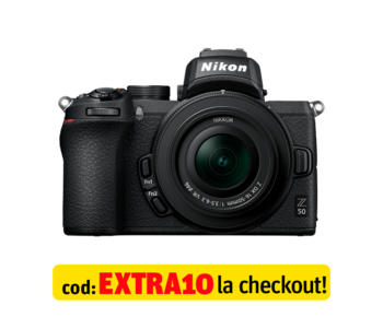 Nikon Z50 Aparat Foto Mirrorless Kit obiectiv 16-50mm 