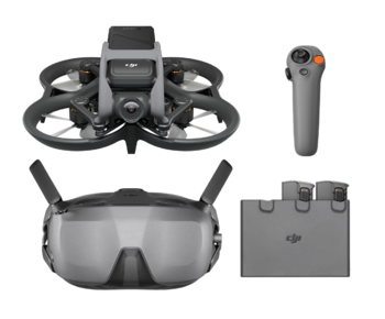 DJI Avata 2 Fly Smart Combo (3 x baterie) - Drona 4K 60fps 12MP 