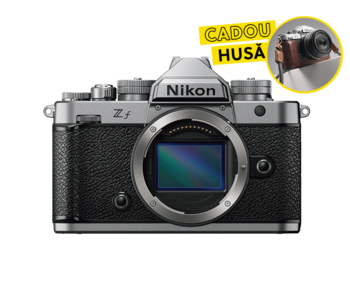 Nikon Zf Aparat Foto Mirrorless 24.5MP 4K body silver + Cadou husa    