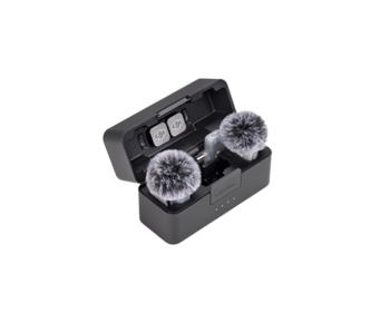 DJI Mic Mini 2 (2 TX + 1 Mobile RX + Carcasă încărcare) - Kit dual microfon wireless  