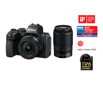 Nikon Z50II Aparat Foto Mirrorless Dual Zoom Kit (16-50mm VR + 50-250mm VR)  