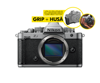 Nikon Zf Aparat Foto Mirrorless 24.5MP 4K body silver + Cadou husa  