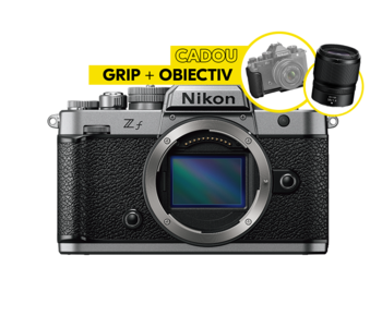 Nikon Zf Aparat Foto Mirrorless 24.5MP 4K body silver + Cadou husa  