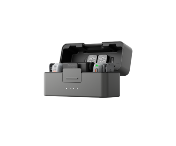DJI Mic Mini 2S (2 TX + 1 RX + Carcasa incarcare) - Kit dual microfon wireless  