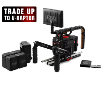 RED V-RAPTOR [X] RF Mount Production Pack (Gold Mount)