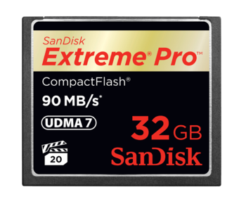 ExtremePro CF 32GB 600X