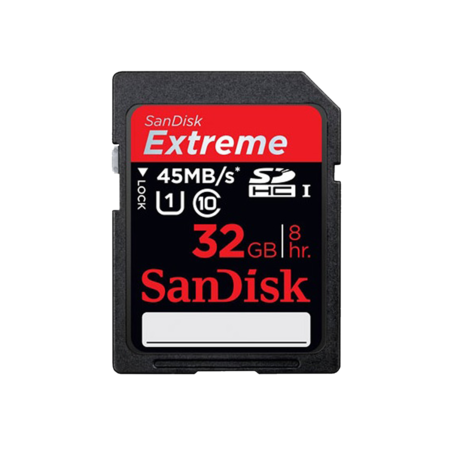 Extreme SDHC 32GB CLS10 UHS-I 45MB/s