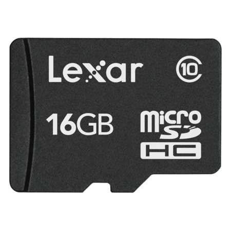 MicroSDHC 16GB CLS10 + adaptor SD