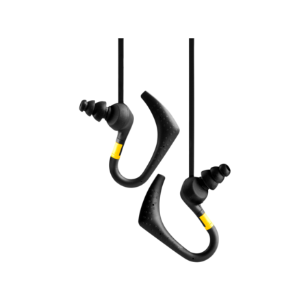 360' ZS-2 Water Resistant Earphones (yellow/black)