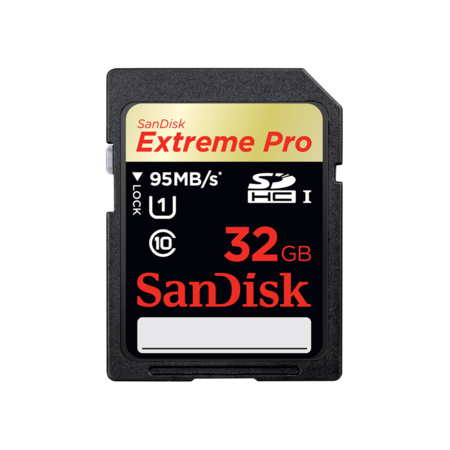 32GB SDHC ExtremePro CLS10 95MB/s UHS-I
