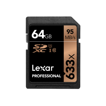 64GB SDXC HP CLS10 UHS-I 95MB/s 