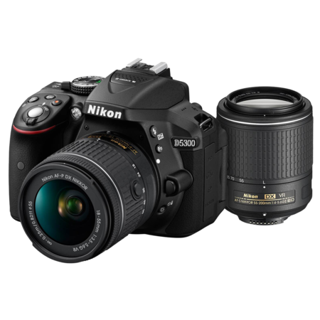 D5300 Dual Zoom Kit (AF-P 18-55 VR + 55-200 VR II)
