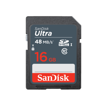 16GB SDHC CLS10 48MB/s UHS-I 