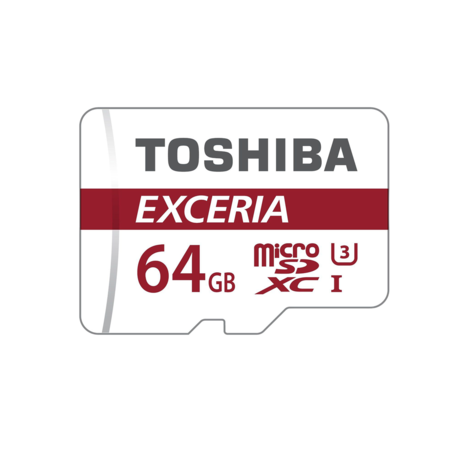64GB mSDXC EXCERIA M302 UHS I U3 + adaptor SD  