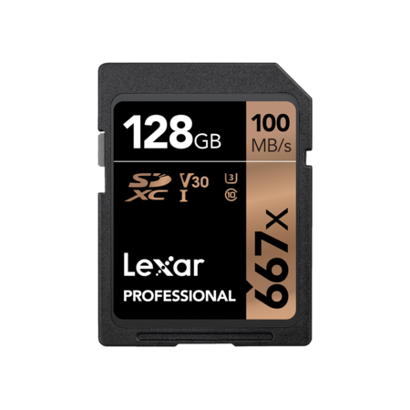 128GB SDXC CLS10 UHS-I 100MB/s citire, 90MB/s scriere