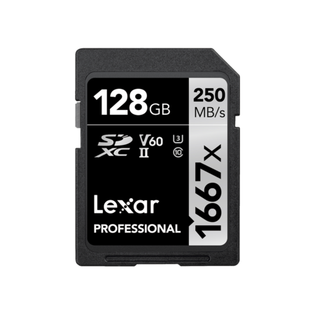 128GB SDXC CLS10 UHS-II 250MB/s citire, 90MB/s scriere
