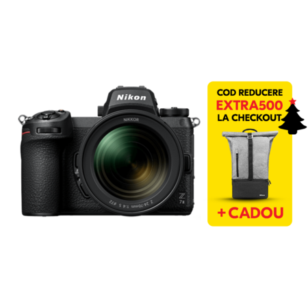 Nikon Z7II Aparat Foto Mirrorless Kit obiectiv 24-70mm 